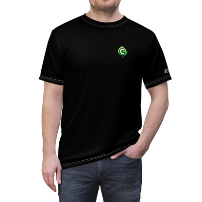 Leaf Logo | Premium Microfiber-Knit T-shirt | Chitin Nature (USA)