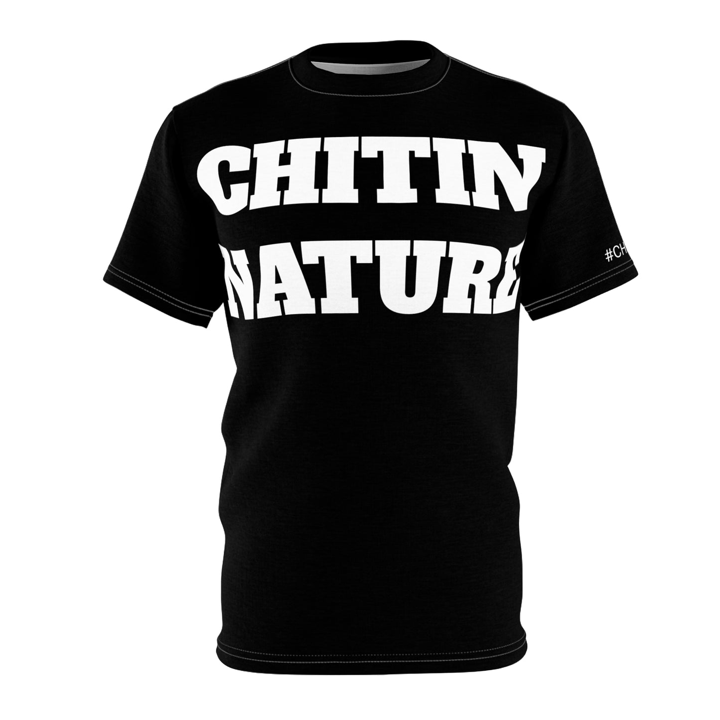 Chitin Nature Large Letters | Premium Microfiber-Knit T-shirt | Chitin Nature (USA)